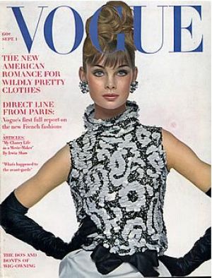 Vintage Vogue magazine covers - wah4mi0ae4yauslife.com - Vintage Vogue September 1963 - Jean Shrimpton.jpg